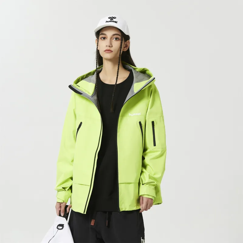 Hummel Jacket Unisex Yellow Green-3