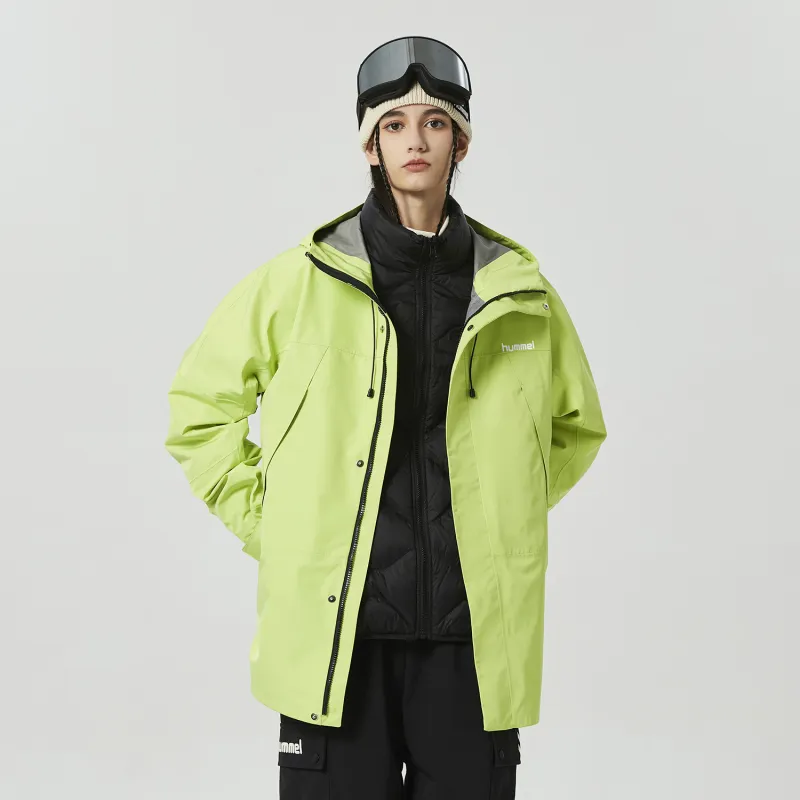 Hummel Jacket Unisex Yellow Green-4