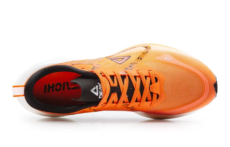PEAK State Pole Running Shoes Unisex Low Top Fluorescent Laser Red-5