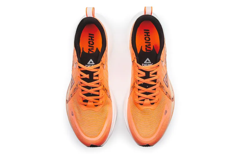 PEAK State Pole Running Shoes Unisex Low Top Fluorescent Laser Red-4
