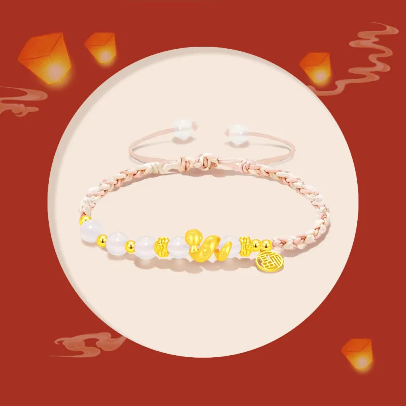 Crafts Women's Colored Glaze Bracelets Unisex-1