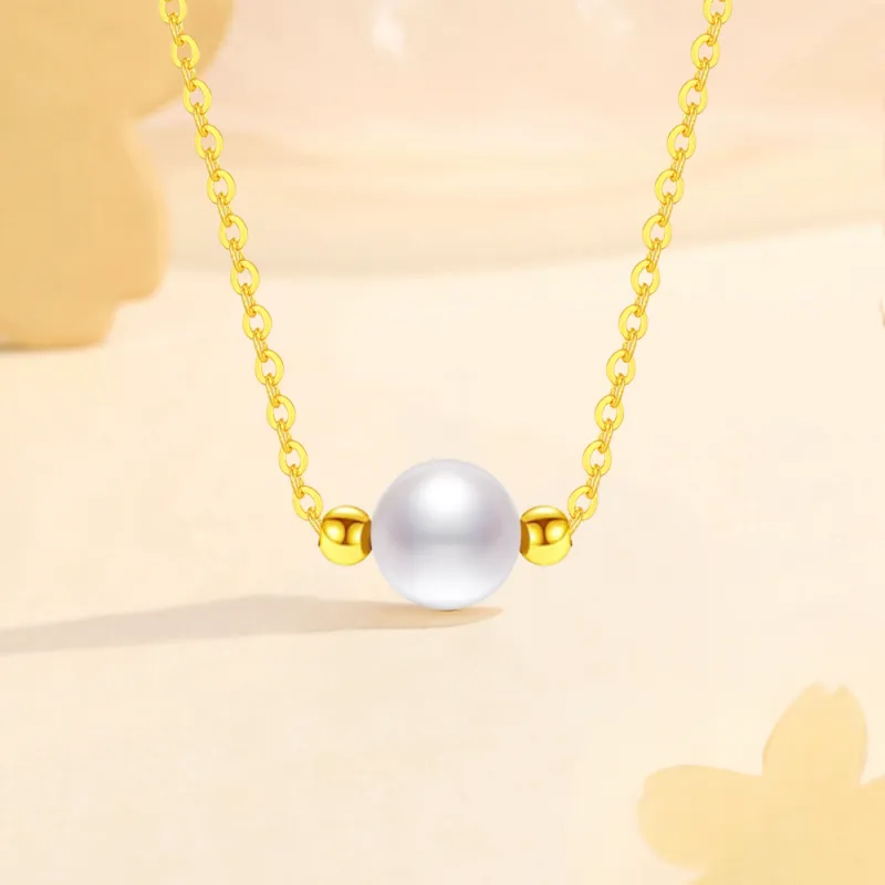 Crafts Women's Freshwater Pearl Necklaces Women's-2