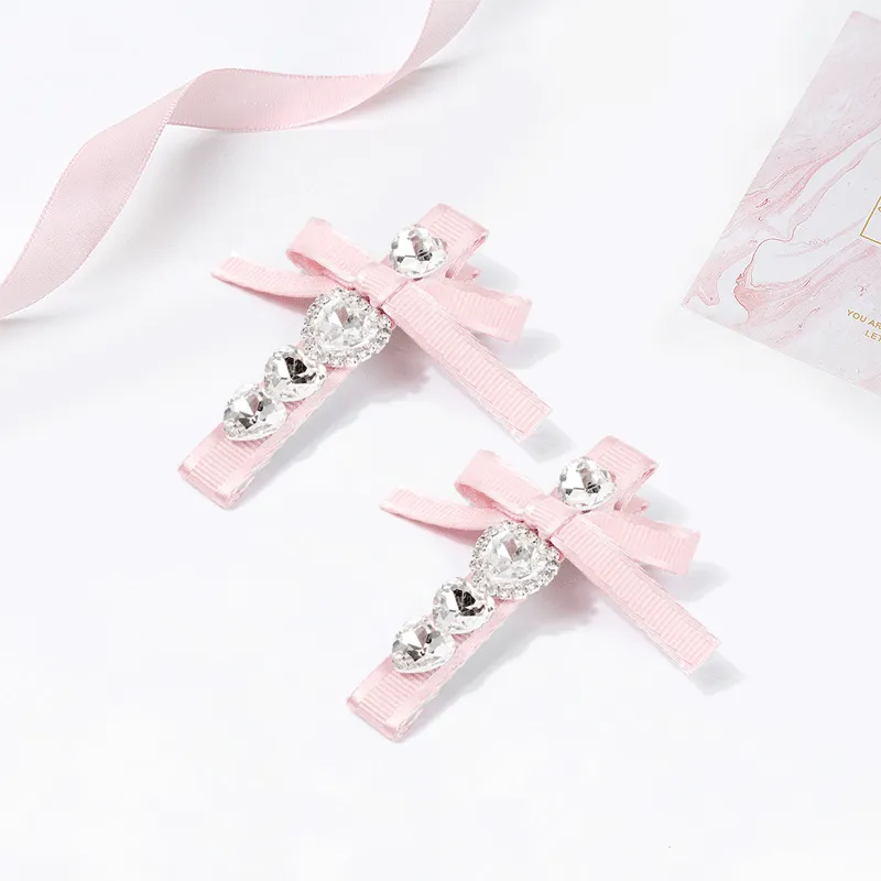 Crafts Women's Fabric Zirconia Hair Clips Women's-1