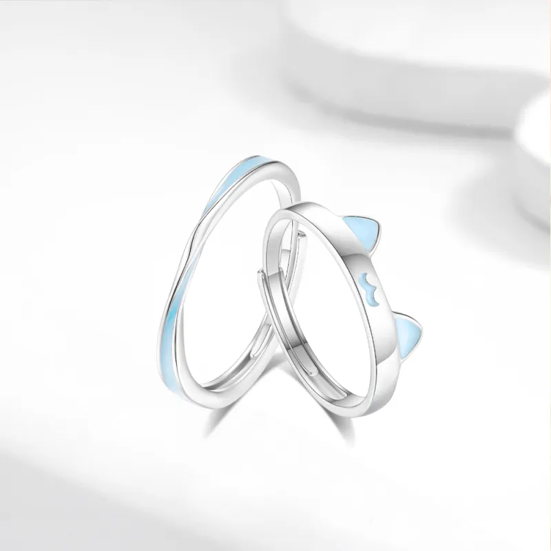 Crafts Women's 999 Fine Silver Rings Unisex-5