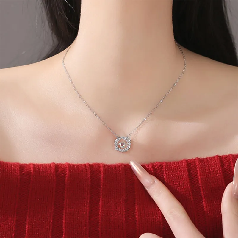 Crafts Women's 925 Sterling Silver Necklaces Unisex-1