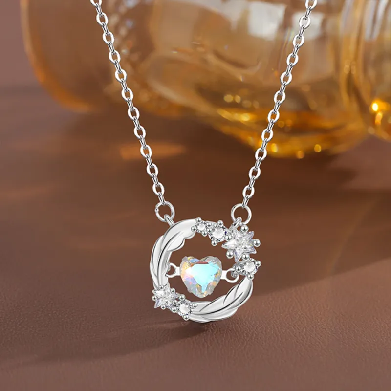 Crafts Women's 925 Sterling Silver Necklaces Unisex-2