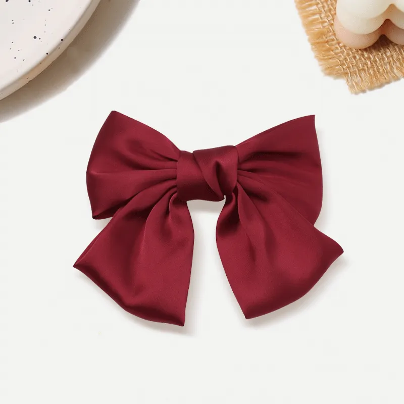 Crafts Women's Fabric Hair Clips Women's-4