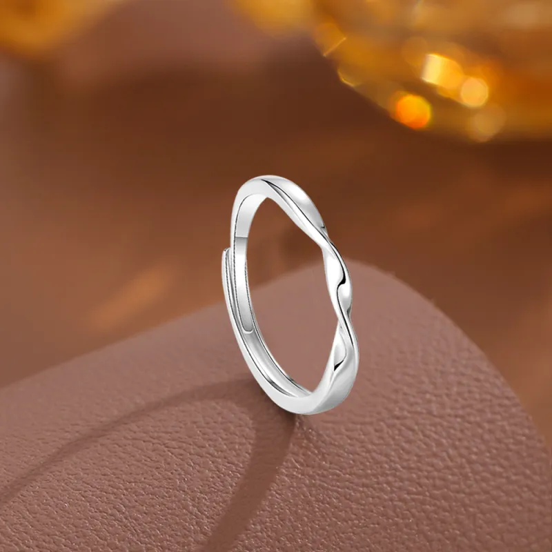 Crafts Women's 999 Fine Silver Rings Unisex-3