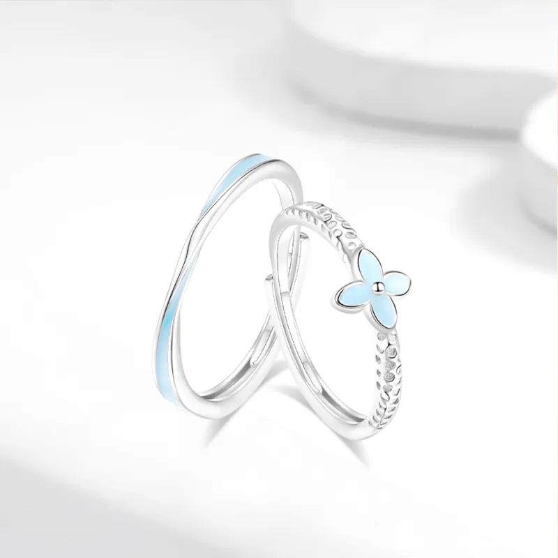 Crafts Women's 999 Fine Silver Rings Unisex-5