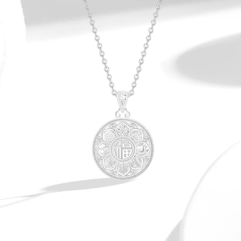Crafts Women's 999 Fine Silver Necklaces Unisex-2