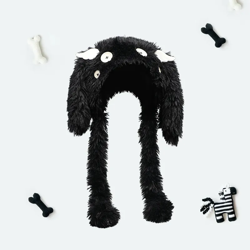 Crafts Women's Polyester Hoods & Plush Hats Unisex-2