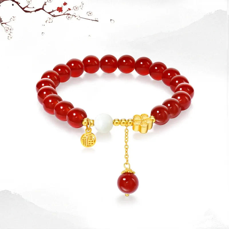 Crafts Women's Agate Bracelets Unisex-1