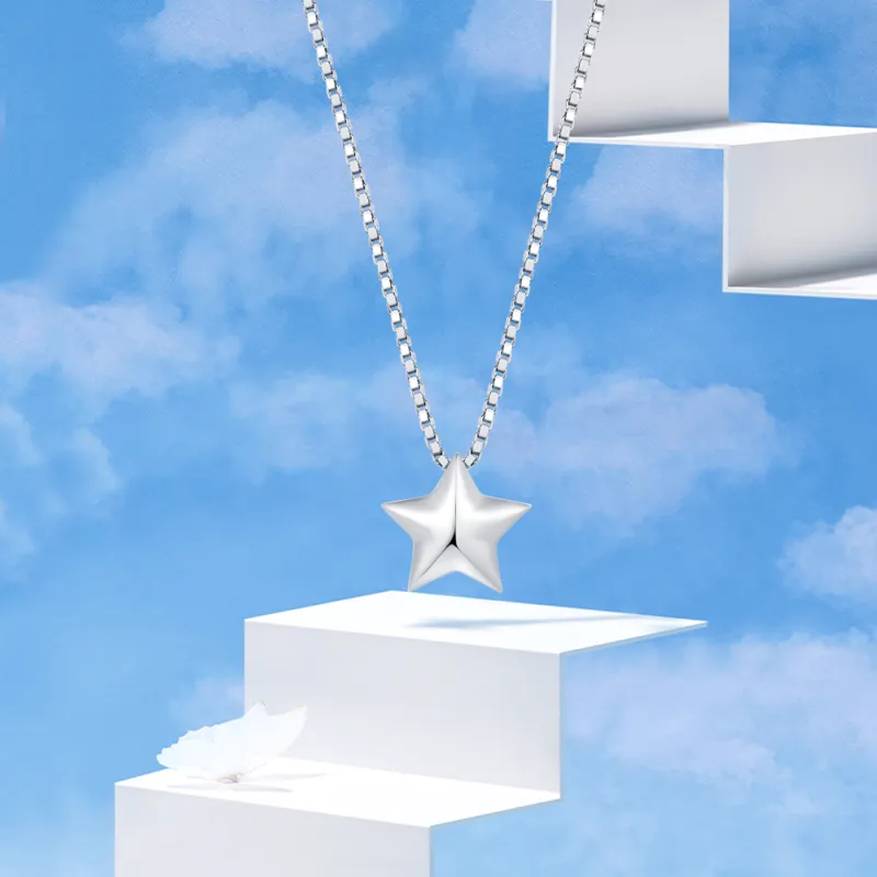 Crafts Women's 925 Sterling Silver Necklaces Unisex-3