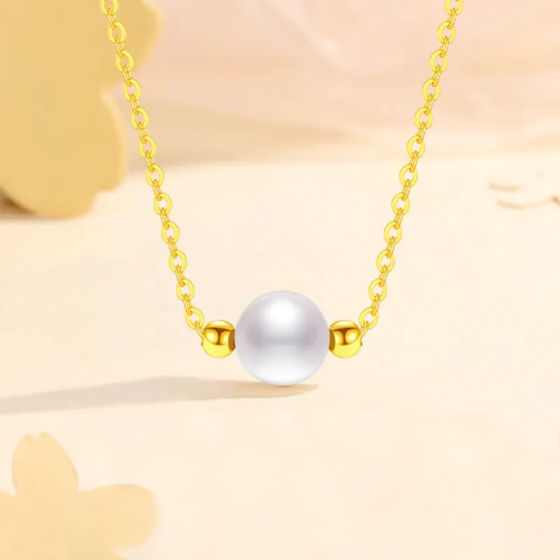 Crafts Women's Freshwater Pearl Necklaces Women's-3