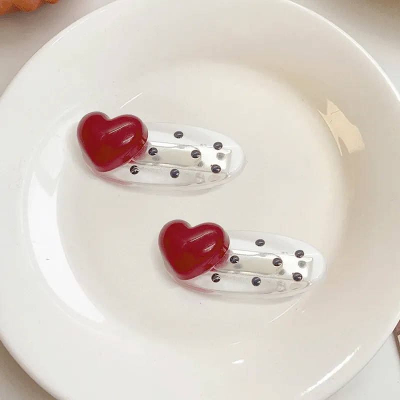 Crafts Women's Acrylic Hair Clips Unisex Black-2
