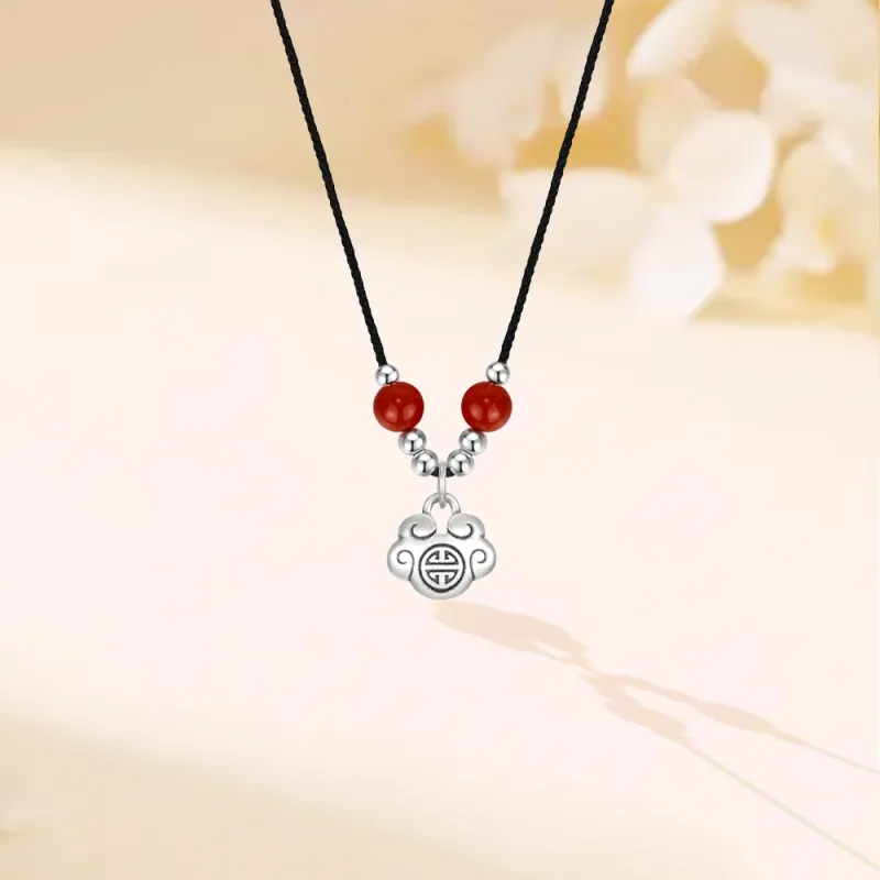 Crafts Women's 999 Fine Silver Necklaces Women's-2