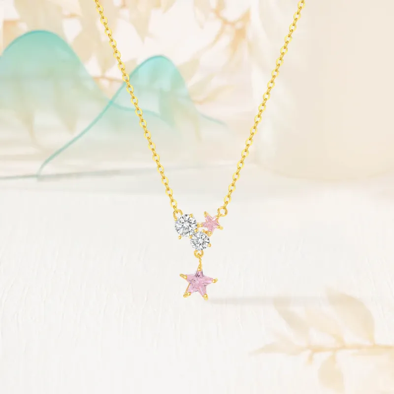 Crafts Women's #Good Luck Collarbone Chain Necklace Unisex-5