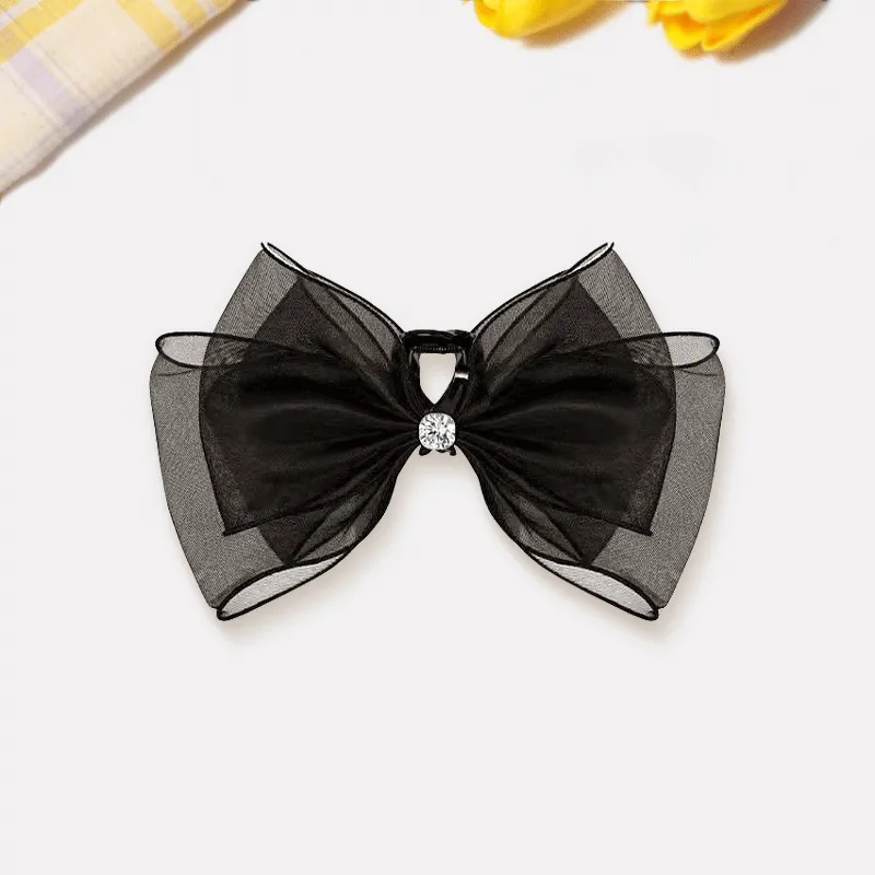 Crafts Women's Gauze Hair Clips Women's-2