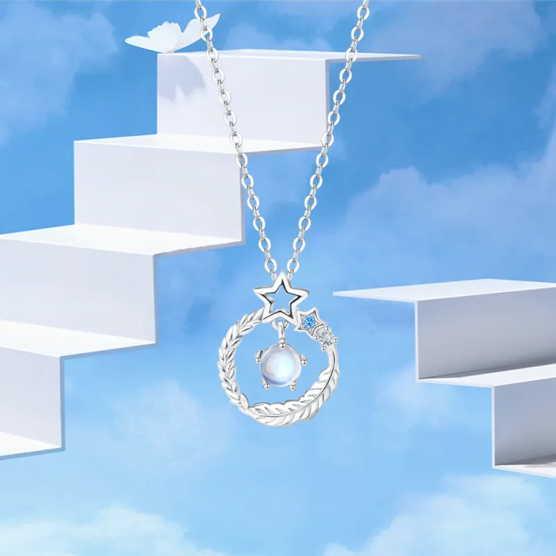 Crafts Women's 925 Sterling Silver Necklaces Unisex-2