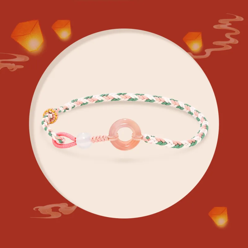 Crafts Women's Colored Glaze Bracelets Unisex-1