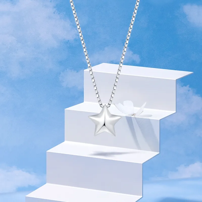 Crafts Women's 925 Sterling Silver Necklaces Unisex-4