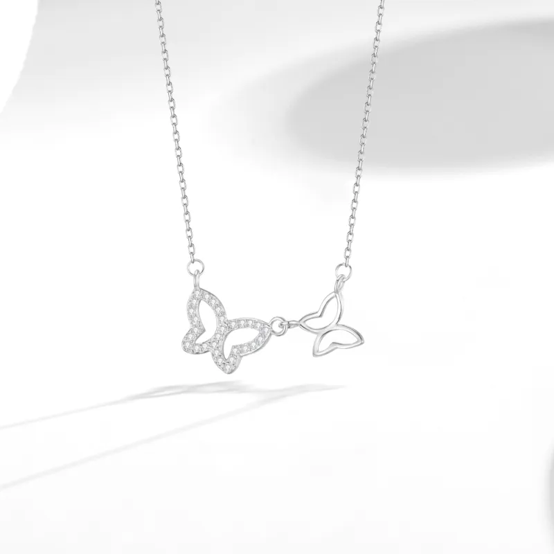 Crafts Women's 999 Fine Silver Collarbone Chain Unisex-3