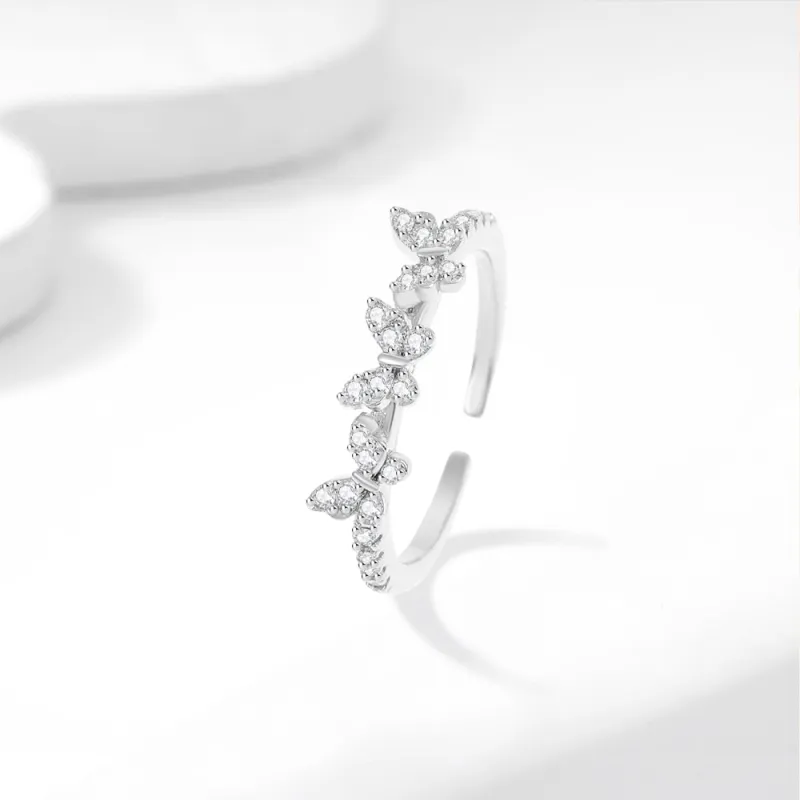 Crafts Women's #Good Luck Rings Unisex-3