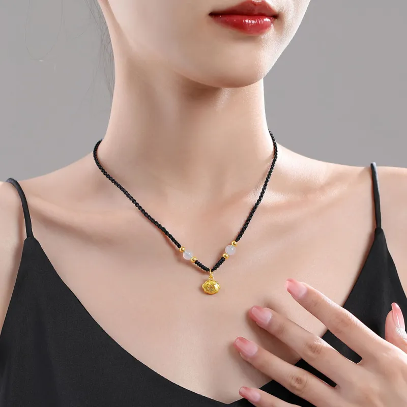 Crafts Women's Agate Necklaces Unisex-2