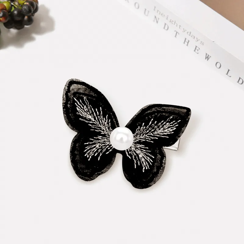 Crafts Women's Fabric Hair Clips Women's-2
