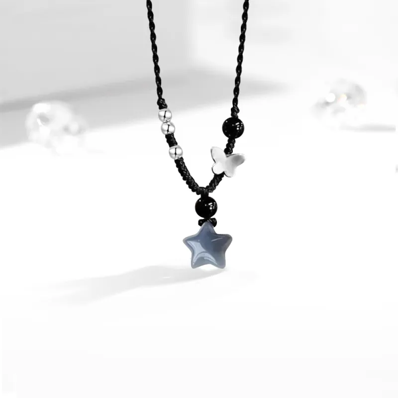 Crafts Women's #Good Luck Necklaces Unisex-2