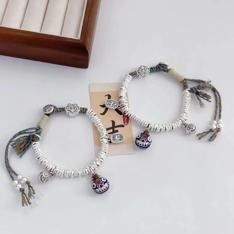 Crafts Women's 999 Fine Silver Bracelets Unisex-4