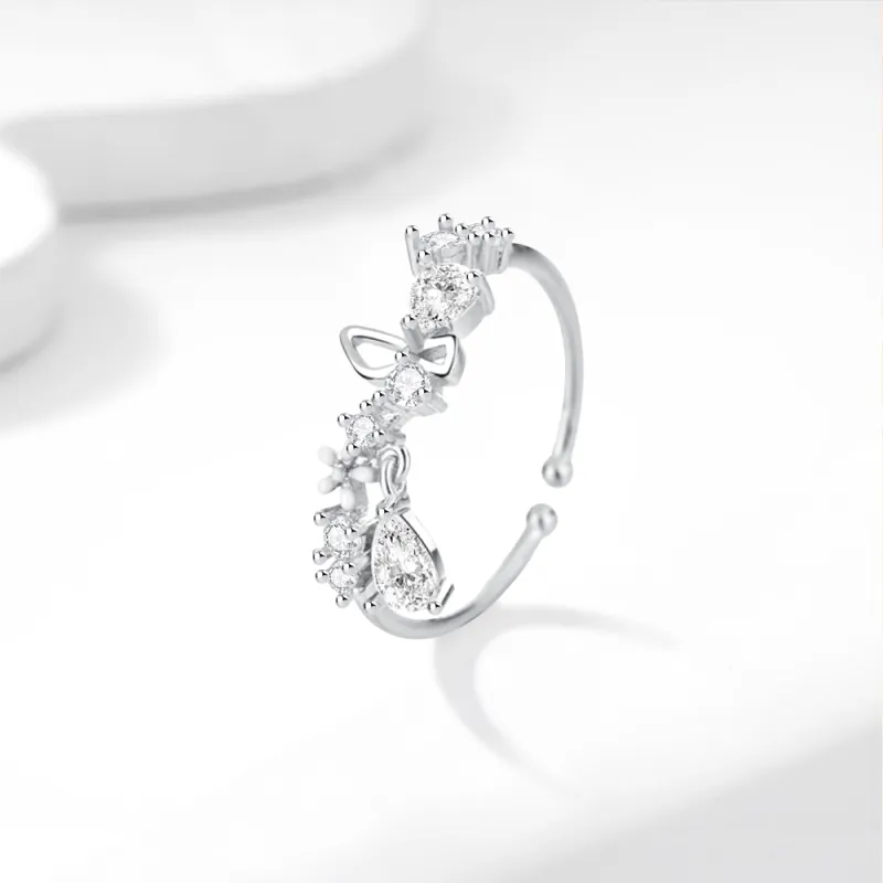 Crafts Women's #Good Luck Rings Unisex-3