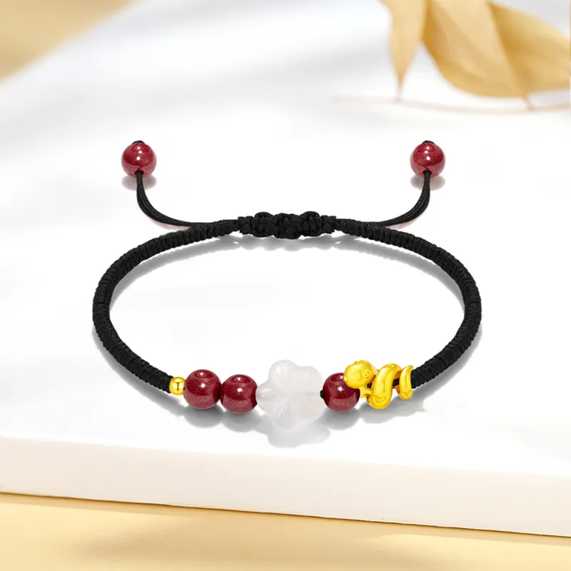Crafts Women's Cinnabar Bracelets Unisex-3