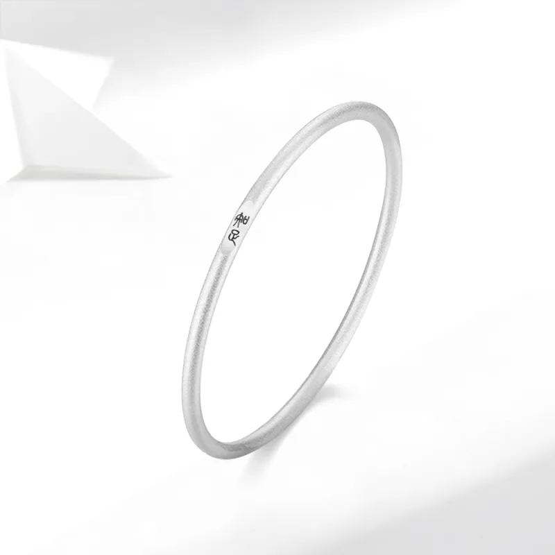 Crafts Women's 999 Fine Silver Bangles Unisex-2
