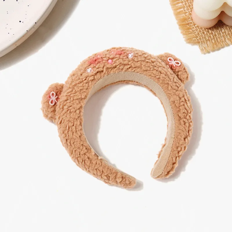 Crafts Women's Plush Headbands Women's-3
