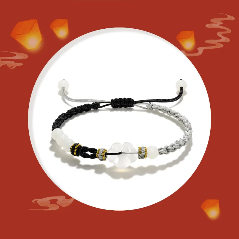 Crafts Women's Colored Glaze Bracelets Unisex-2