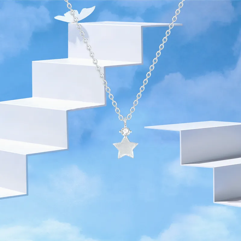 Crafts Women's 925 Sterling Silver Necklaces Unisex-2