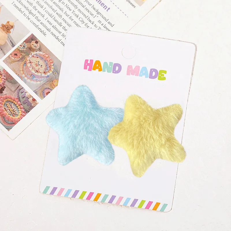 Crafts Women's Plush Hair Clips Women's-7