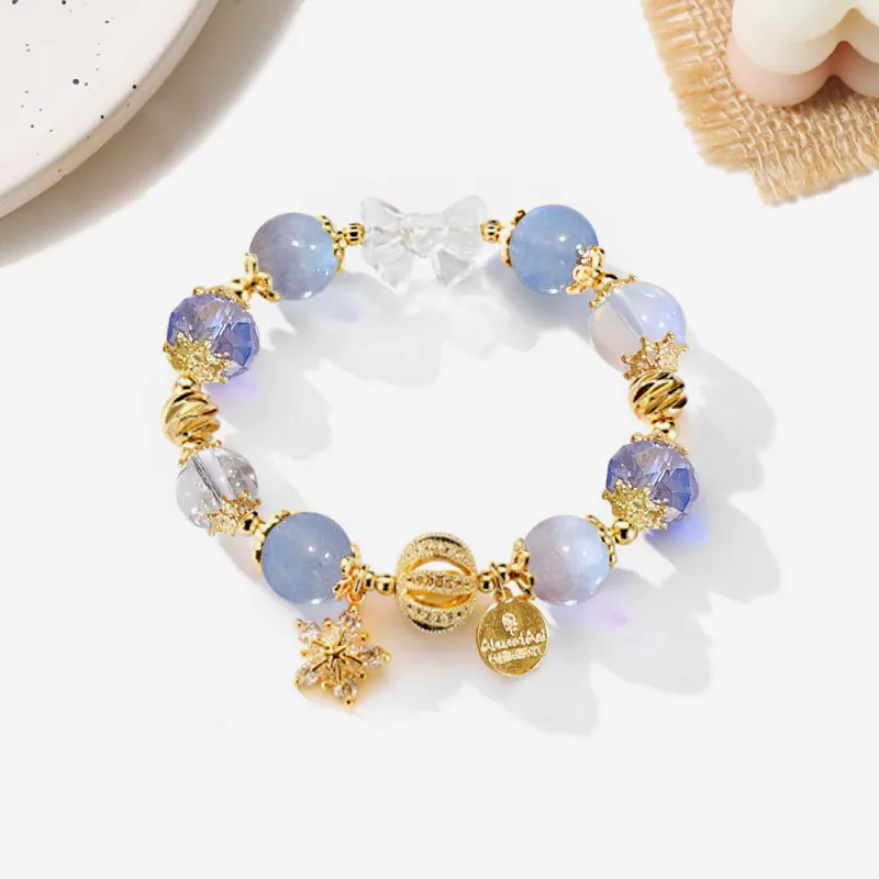 Crafts Women's Crystal Jade Bracelets Unisex-1