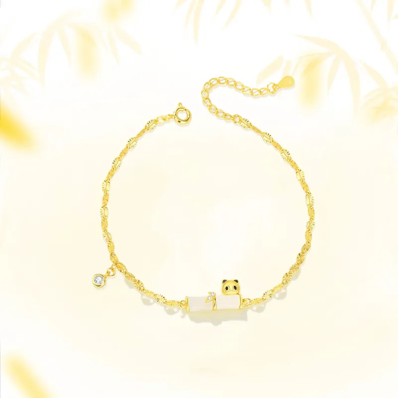 Crafts Women's Hetian Jade Bracelets Pale Greenish White Jade Unisex-1