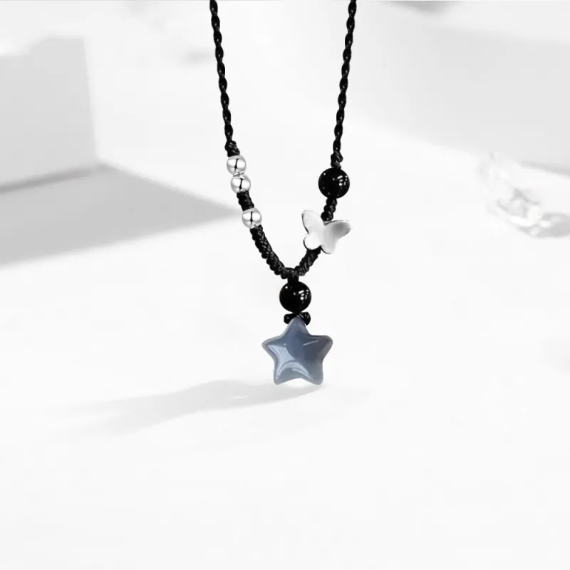 Crafts Women's #Good Luck Necklaces Unisex-1