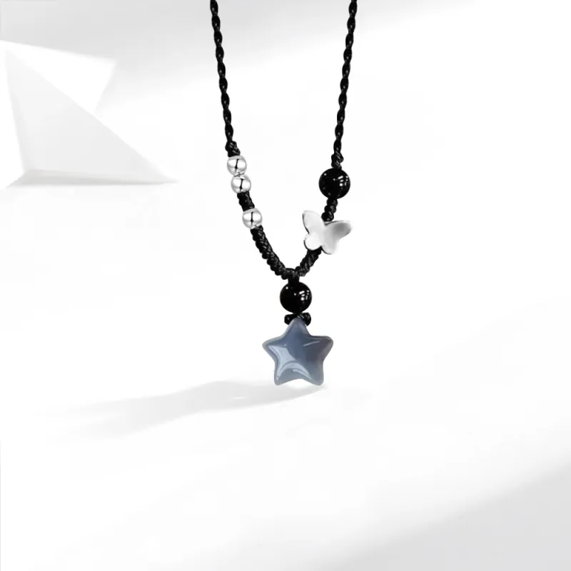 Crafts Women's #Good Luck Necklaces Unisex-3