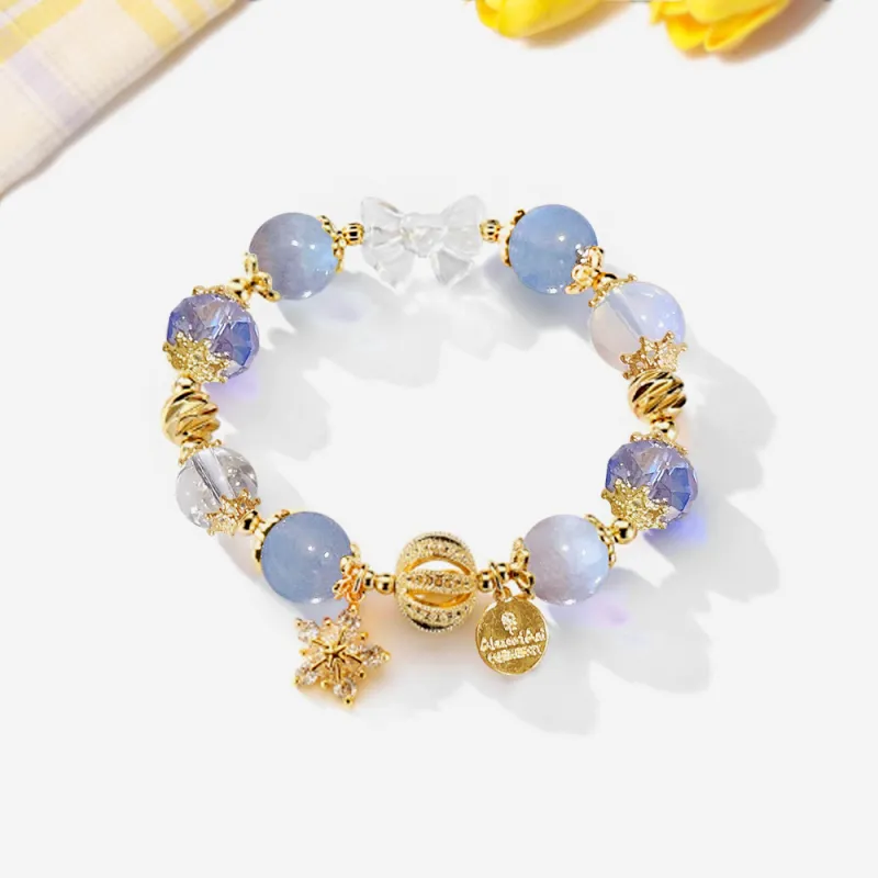 Crafts Women's Crystal Jade Bracelets Unisex-4