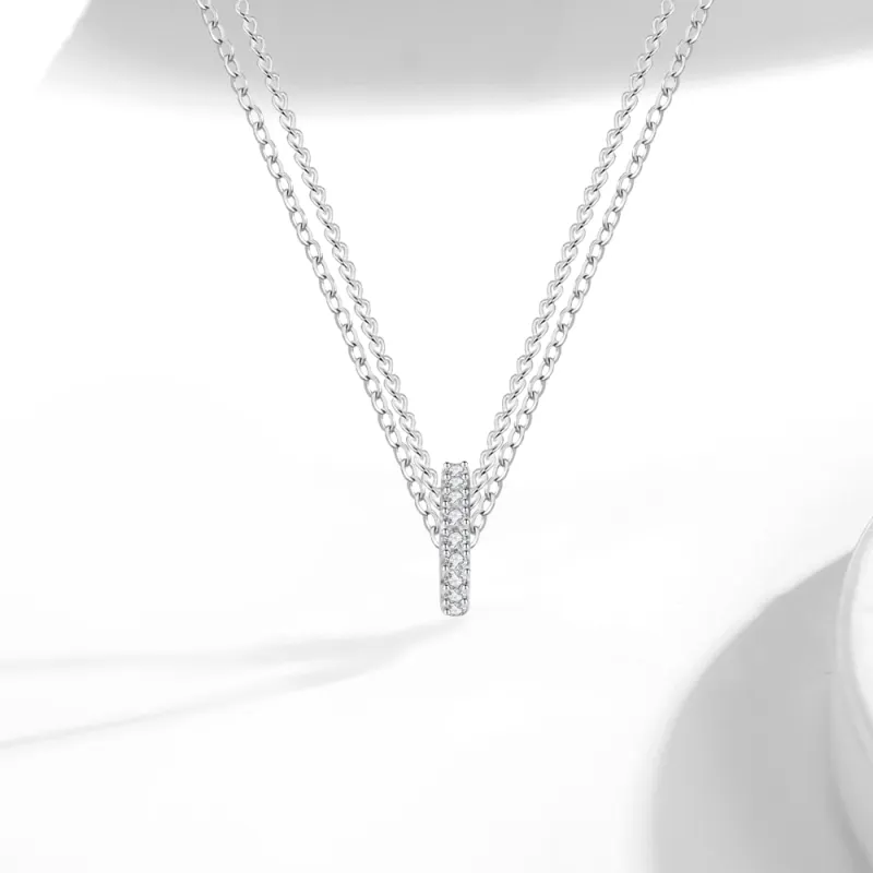 Crafts Women's 925 Sterling Silver Necklaces Unisex-1