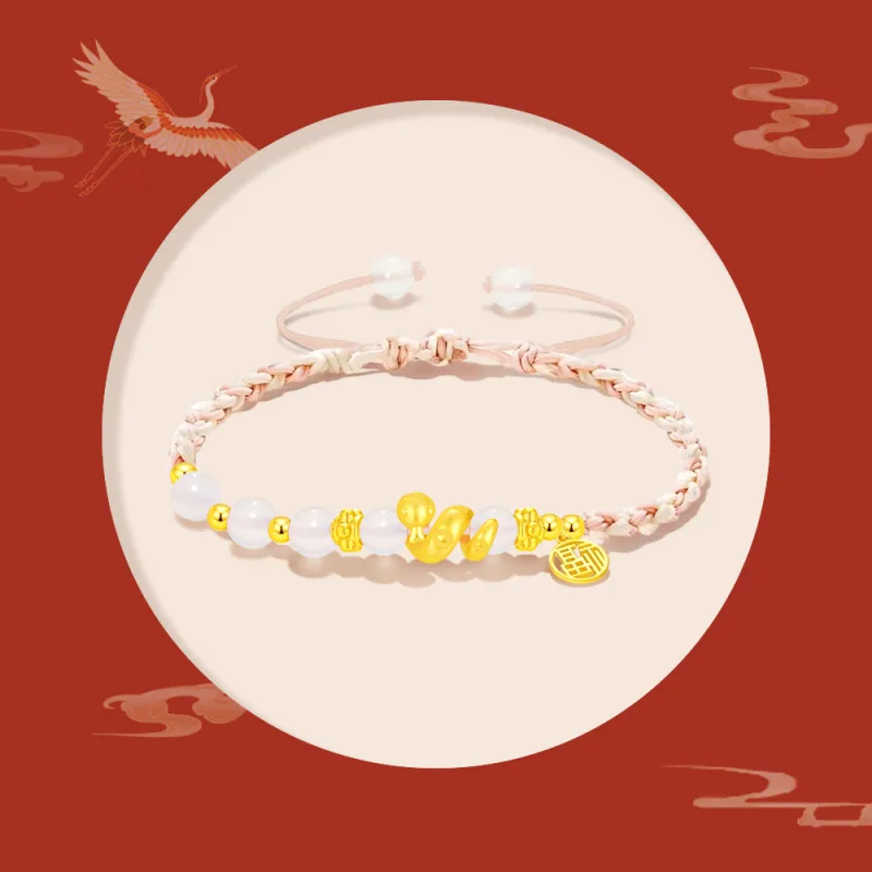 Crafts Women's Colored Glaze Bracelets Unisex-3