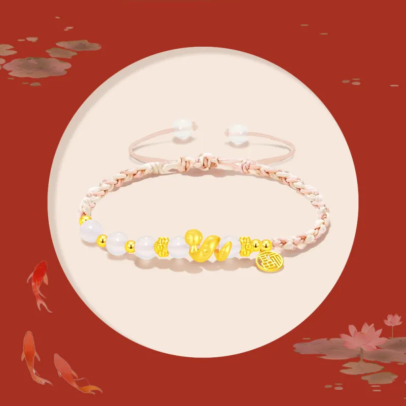 Crafts Women's Colored Glaze Bracelets Unisex-2