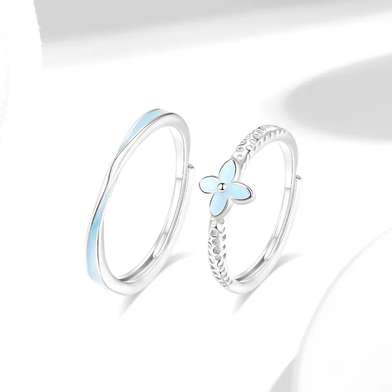 Crafts Women's 999 Fine Silver Rings Unisex-4