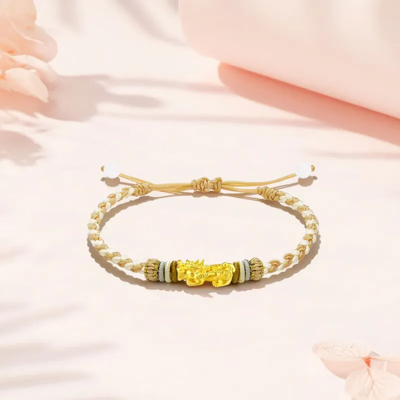Crafts Women's Colored Glaze Jade Bracelets Unisex-2