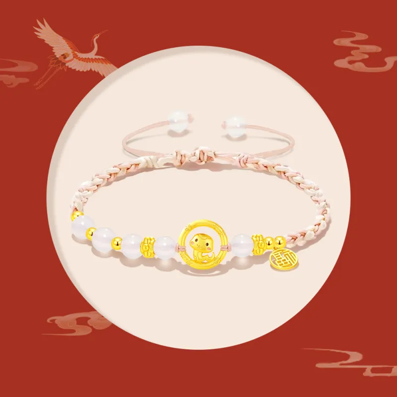 Crafts Women's Colored Glaze Bracelets Unisex-3