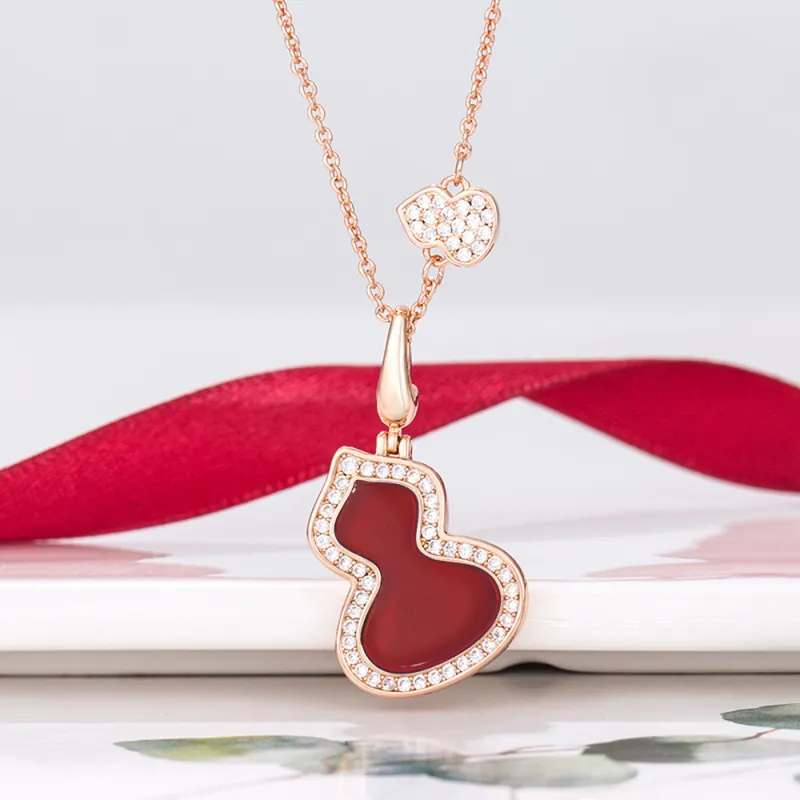 Crafts Women's Chalcedony Necklaces Unisex-2
